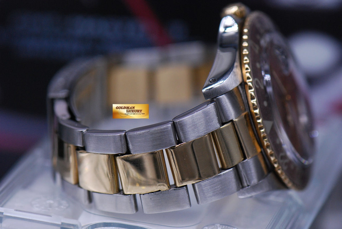 [SOLD] ROLEX OYSTER PERPETUAL GMT-MASTER I “ROOT BEER” MATTE BROWN NIPPLE DIAL VINTAGE 1675 (VINTAGE)