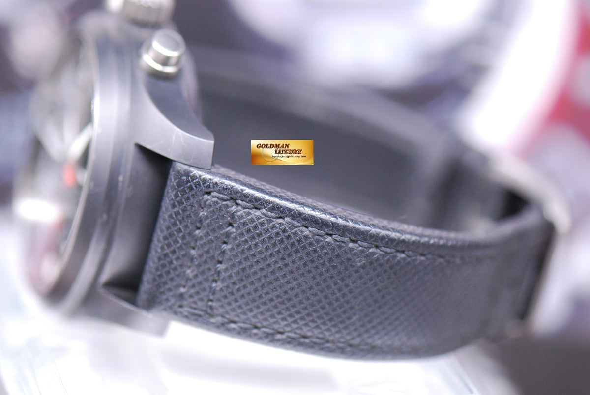 [SOLD] IWC PILOT’S DOUBLE CHRONOGRAPH TOP GUN SERIES CERAMIC BLACK AUTOMATIC IW3799-01 (NEAR MINT)