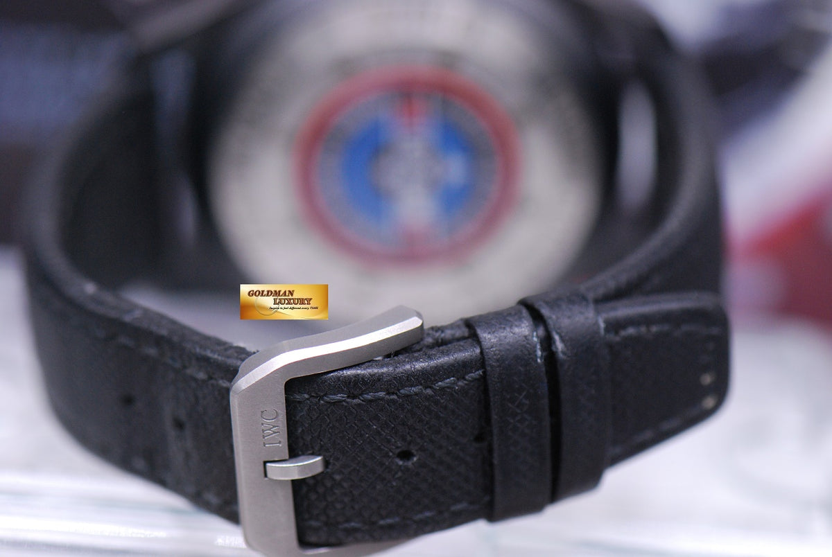 [SOLD] IWC PILOT’S DOUBLE CHRONOGRAPH TOP GUN SERIES CERAMIC BLACK AUTOMATIC IW3799-01 (NEAR MINT)