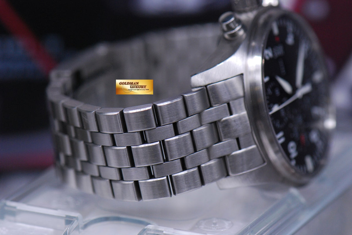 [SOLD] IWC PILOT’S CHRONOGRAPH STAINLESS STEEL BRACELET AUTOMATIC IW3777-04 (NEAR MINT)