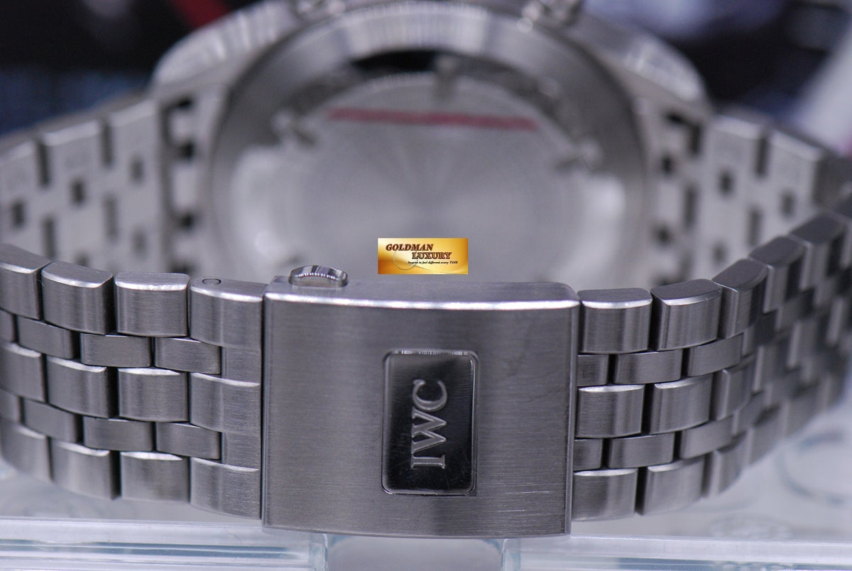 [SOLD] IWC PILOT’S CHRONOGRAPH STAINLESS STEEL BRACELET AUTOMATIC IW3777-04 (NEAR MINT)