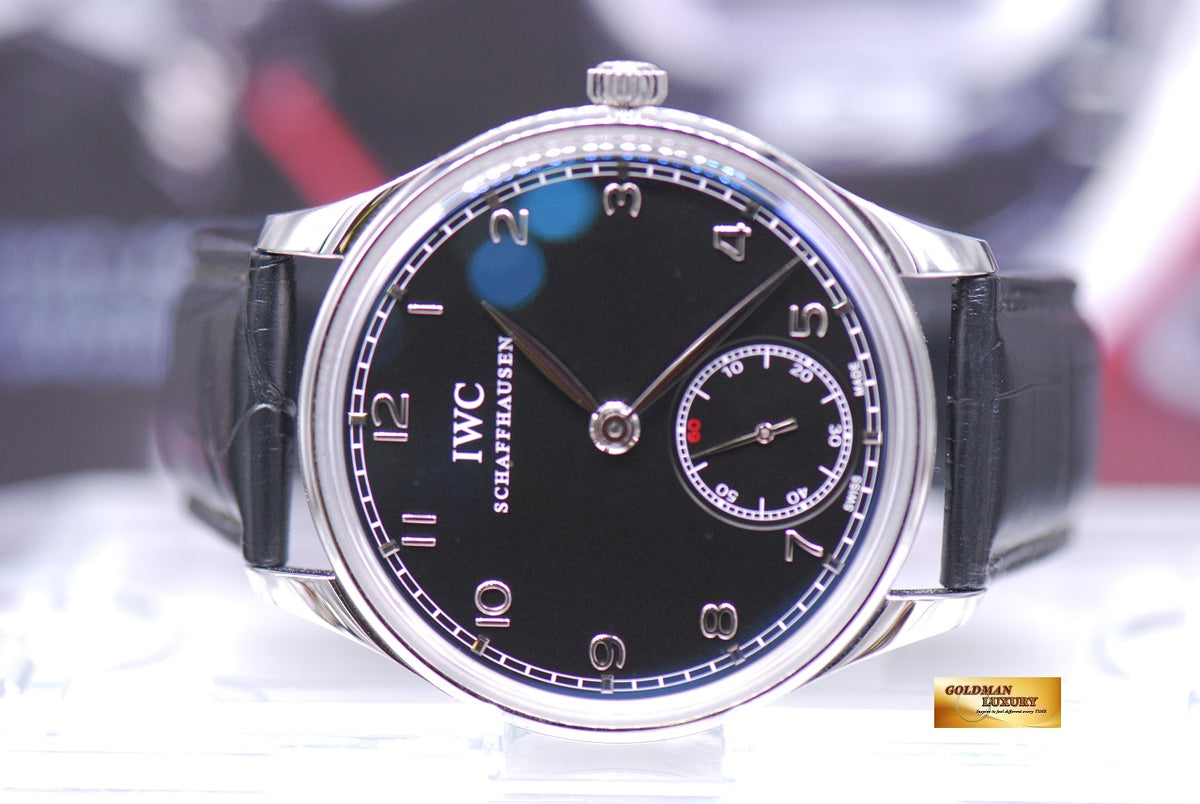 [SOLD] IWC PORTUGUESE 44mm HAND WOUND IW5454-01 (MINT)