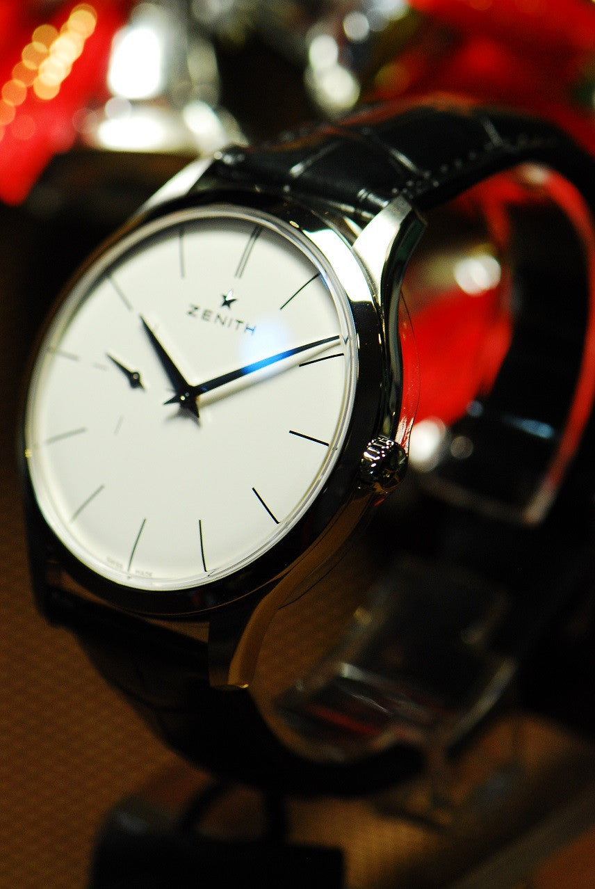 [SOLD] ZENITH HERITAGE ULTRA THIN MEN'S MANUAL (NEW-UNWORN)