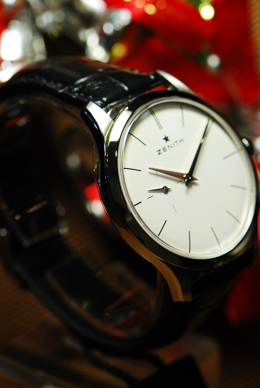 [SOLD] ZENITH HERITAGE ULTRA THIN MEN'S MANUAL (NEW-UNWORN)