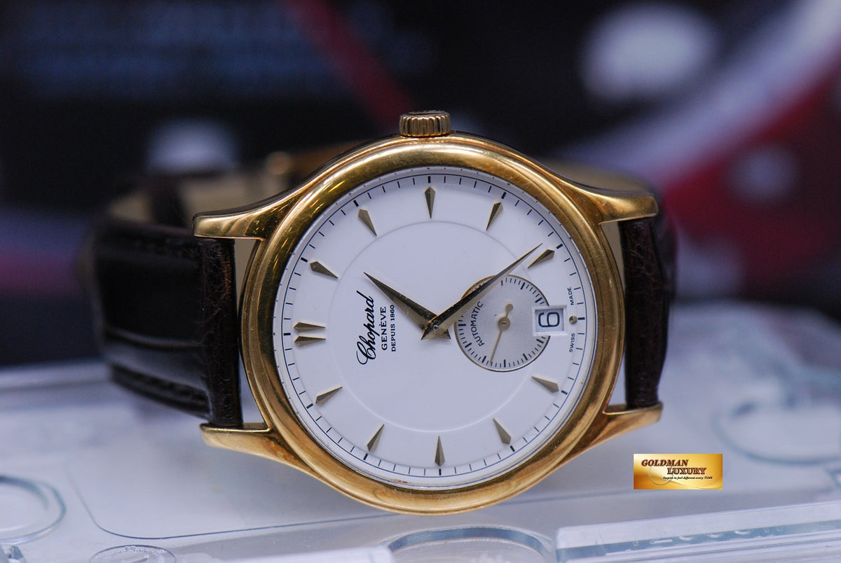 [SOLD] CHOPARD L.U.C 18K YELLOW GOLD 36.5mm SUB-SEC DIAL CALIBRE 3.96 AUTOMATIC (NEAR MINT)
