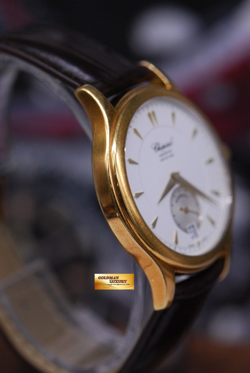 [SOLD] CHOPARD L.U.C 18K YELLOW GOLD 36.5mm SUB-SEC DIAL CALIBRE 3.96 AUTOMATIC (NEAR MINT)