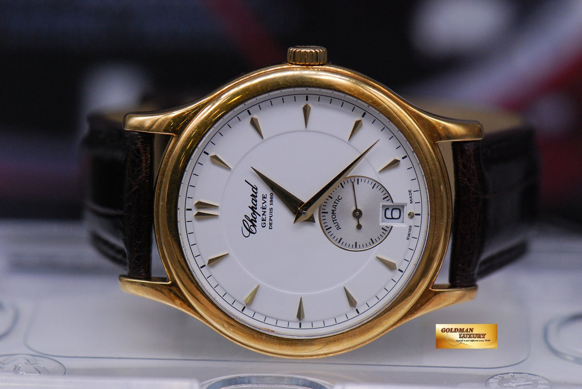 [SOLD] CHOPARD L.U.C 18K YELLOW GOLD 36.5mm SUB-SEC DIAL CALIBRE 3.96 AUTOMATIC (NEAR MINT)