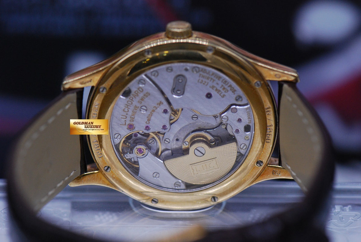 [SOLD] CHOPARD L.U.C 18K YELLOW GOLD 36.5mm SUB-SEC DIAL CALIBRE 3.96 AUTOMATIC (NEAR MINT)