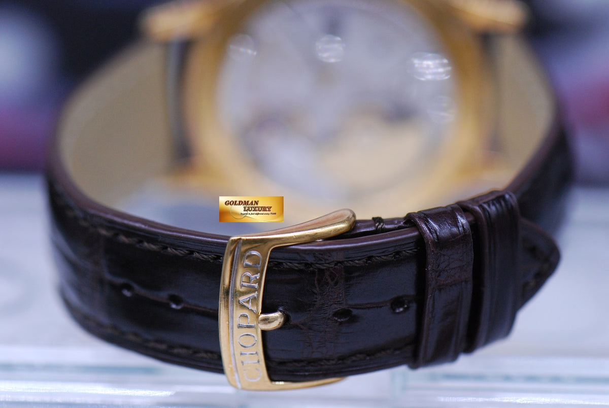 [SOLD] CHOPARD L.U.C 18K YELLOW GOLD 36.5mm SUB-SEC DIAL CALIBRE 3.96 AUTOMATIC (NEAR MINT)