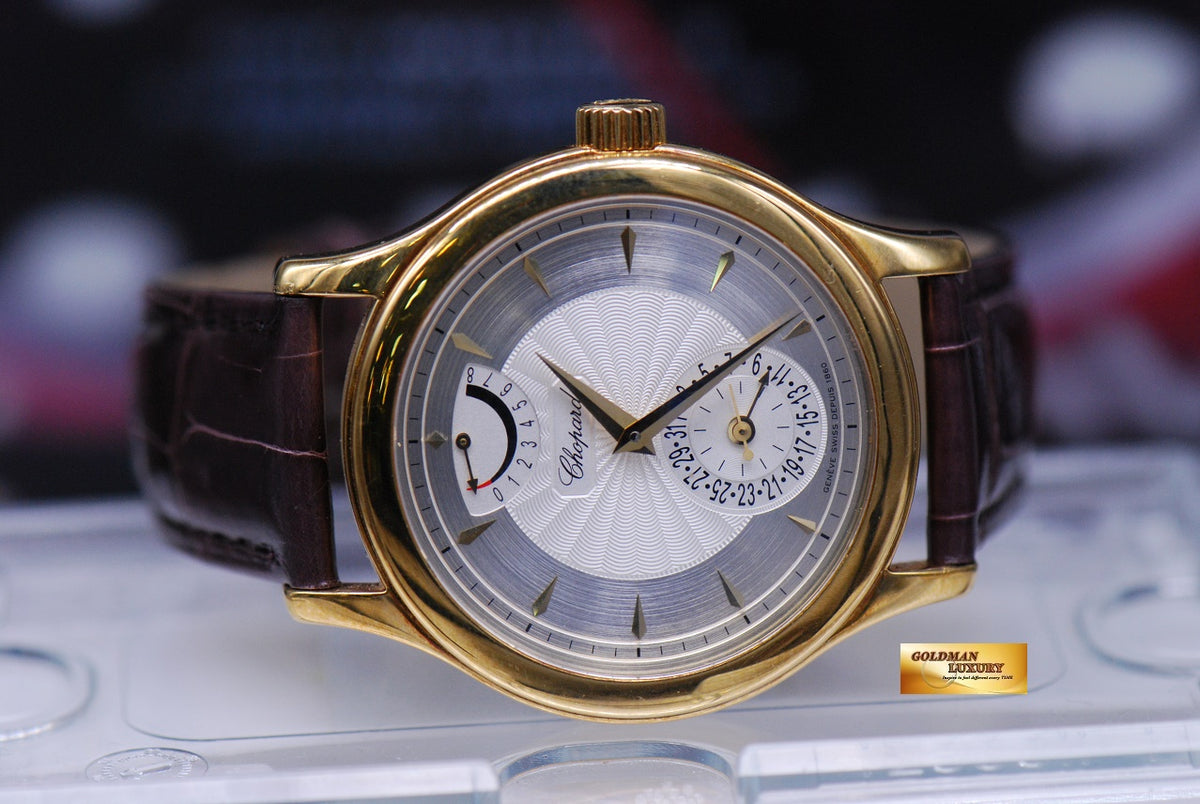 [SOLD] CHOPARD L.U.C QUATTRO 8 DAYS POWER RESERVE 38mm 18K YELLOW GOLD MANUAL (NEAR MINT)