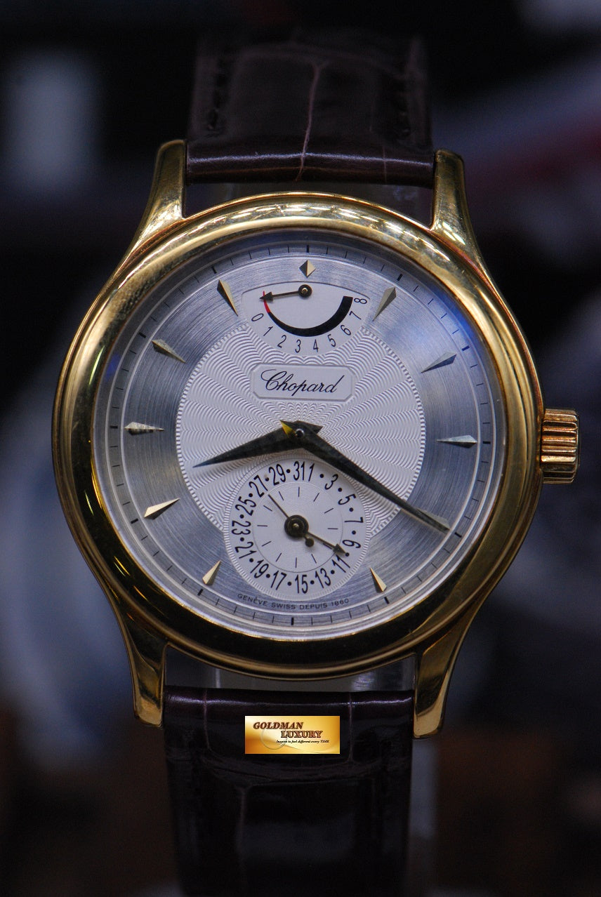 [SOLD] CHOPARD L.U.C QUATTRO 8 DAYS POWER RESERVE 38mm 18K YELLOW GOLD MANUAL (NEAR MINT)