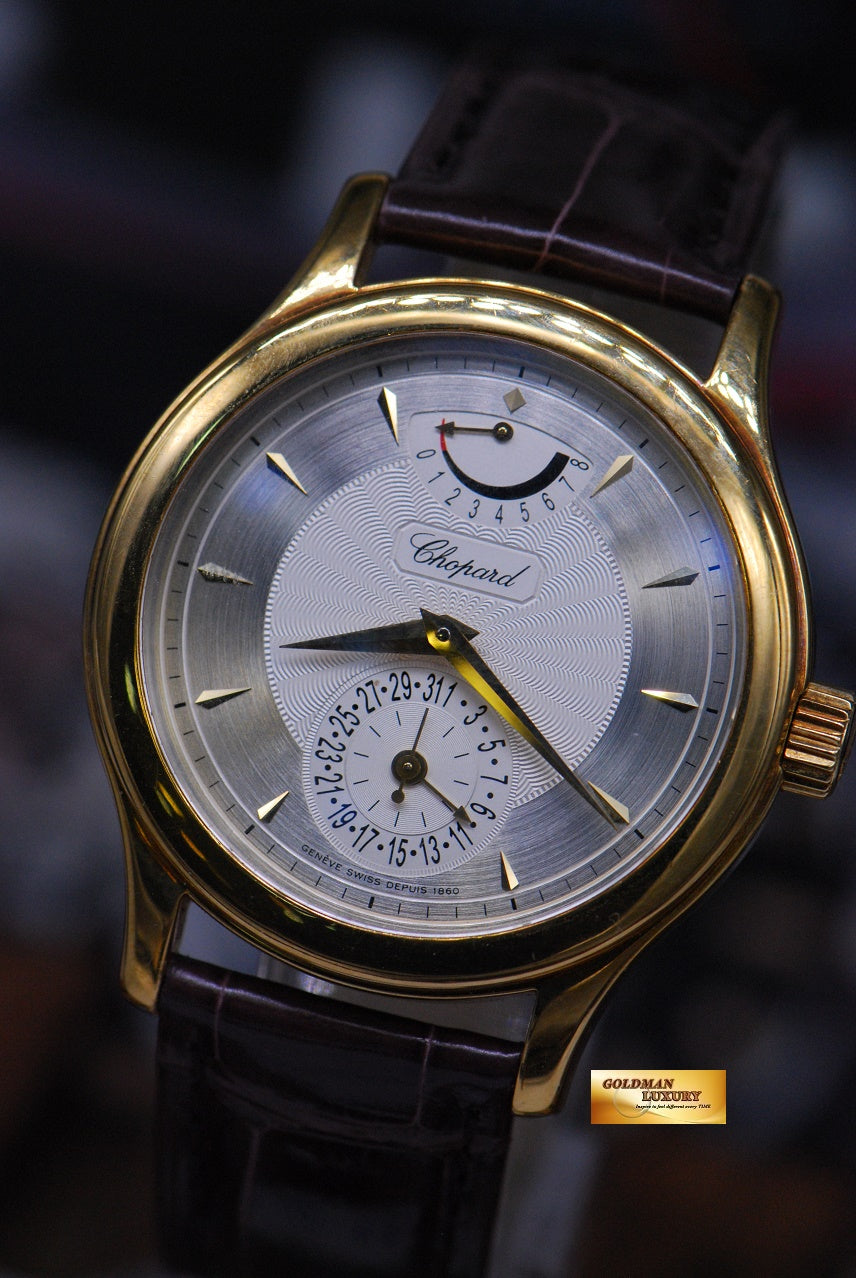 [SOLD] CHOPARD L.U.C QUATTRO 8 DAYS POWER RESERVE 38mm 18K YELLOW GOLD MANUAL (NEAR MINT)