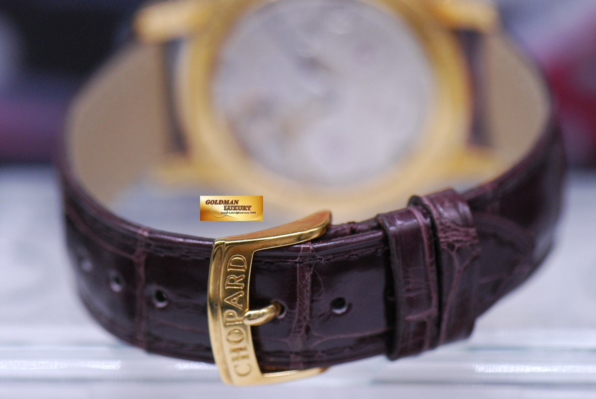 [SOLD] CHOPARD L.U.C QUATTRO 8 DAYS POWER RESERVE 38mm 18K YELLOW GOLD MANUAL (NEAR MINT)