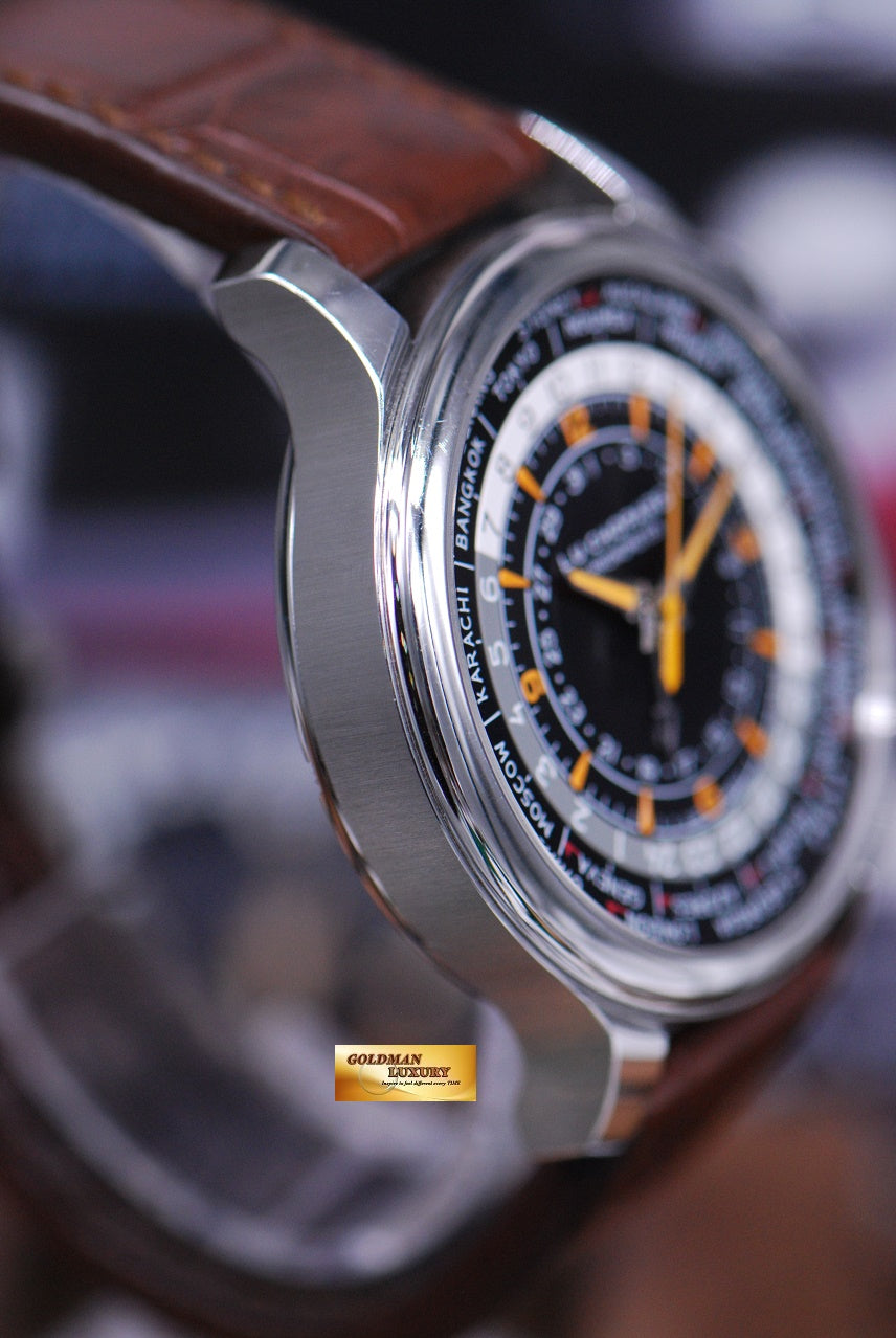 [SOLD] CHOPARD L.U.C TIME TRAVELER ONE WORLD TIME STAINLESS STEEL AUTOMATIC (MINT)