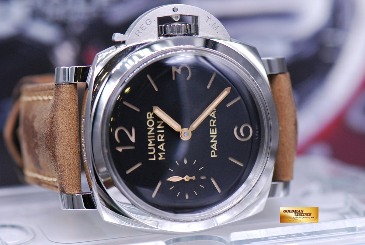 [SOLD] PANERAI LUMINOR MARINA 1950 47mm 3 DAYS POWER RESERVE MANUAL WINDING PAM 422 (MINT)