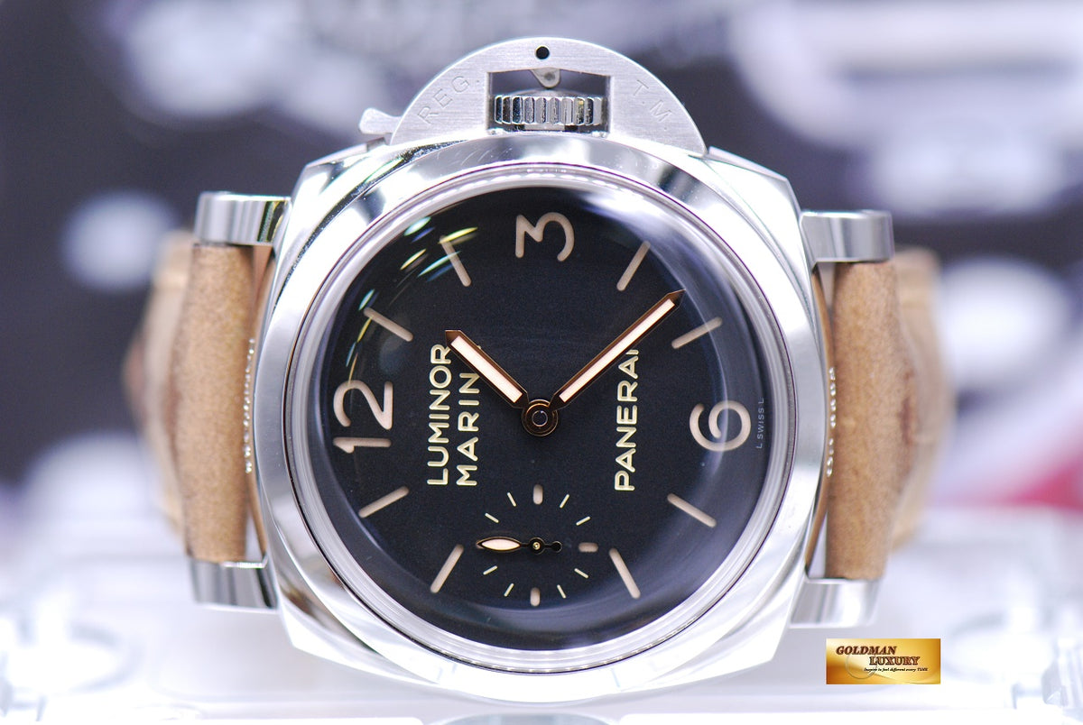 [SOLD] PANERAI LUMINOR MARINA 1950 47mm 3 DAYS POWER RESERVE MANUAL WINDING PAM 422 (MINT)