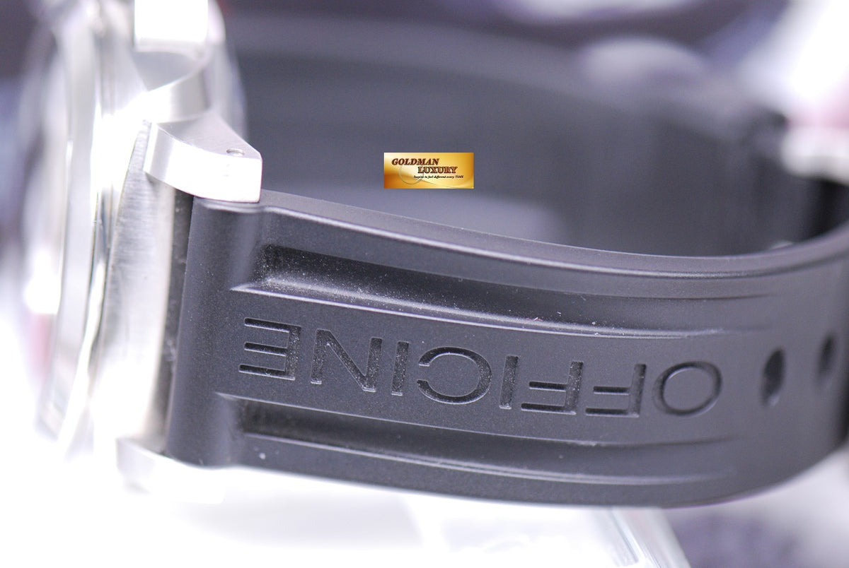 [SOLD] PANERAI LUMINOR MARINA GMT 1950 44mm POWER RESERVE AUTOMATIC PAM 321 (NEAR MINT)