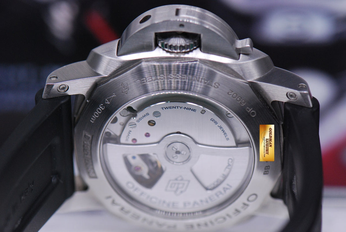 [SOLD] PANERAI LUMINOR MARINA GMT 1950 44mm POWER RESERVE AUTOMATIC PAM 321 (NEAR MINT)