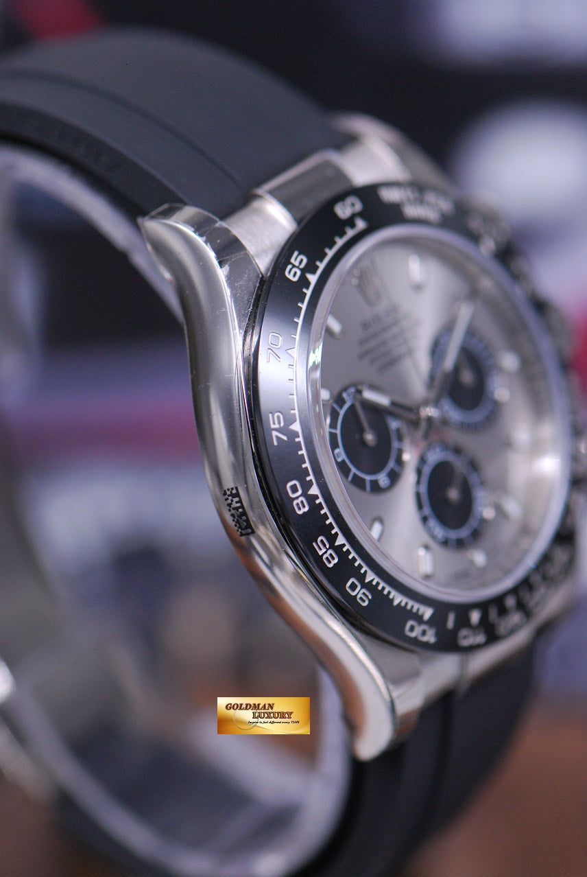 [SOLD] ROLEX OYSTER COSMOGRAPH DAYTONA 18K WHITE GOLD “PANDA” DIAL CERAMIC BEZEL 116519 (NEW-UNWORN)