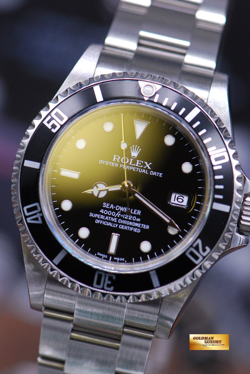 [SOLD] ROLEX OYSTER PERPETUAL SEA-DWELLER 40mm STAINLESS STEEL 16600 (MINT)