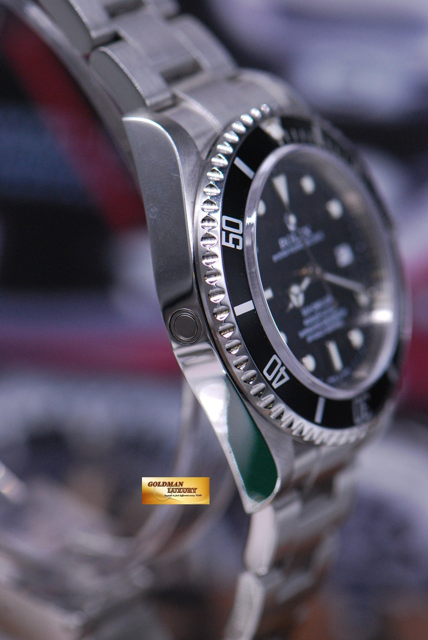 [SOLD] ROLEX OYSTER PERPETUAL SEA-DWELLER 40mm STAINLESS STEEL 16600 (MINT)