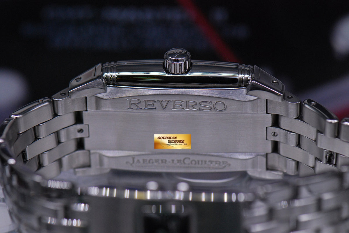 [SOLD] JLC REVERSO GRANDE SPORT AUTOMATIC SS BRACELET 290.8.60 (MINT)