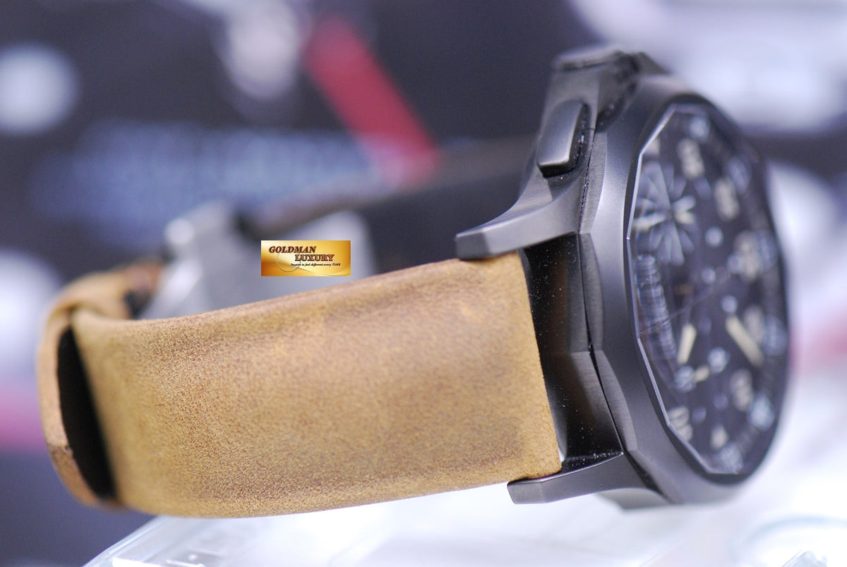 [SOLD] CORUM ADMIRAL’S CUP MILITARY LEGEND 42mm CHRONOGRAPH PVD BLACK AUTOMATIC (LNIB)