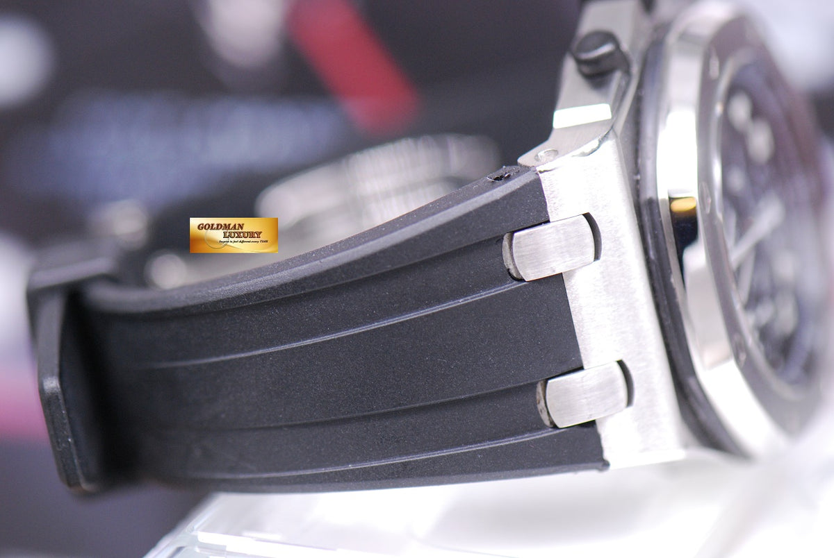 [SOLD] AUDEMARS PIGUET ROYAL OAK OFFSHORE BLACK THEME CHRONOGRAPH AUTOMATIC 26020ST (MINT)