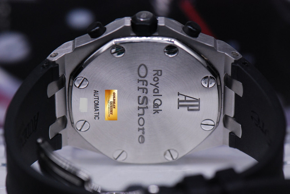 [SOLD] AUDEMARS PIGUET ROYAL OAK OFFSHORE BLACK THEME CHRONOGRAPH AUTOMATIC 26020ST (MINT)