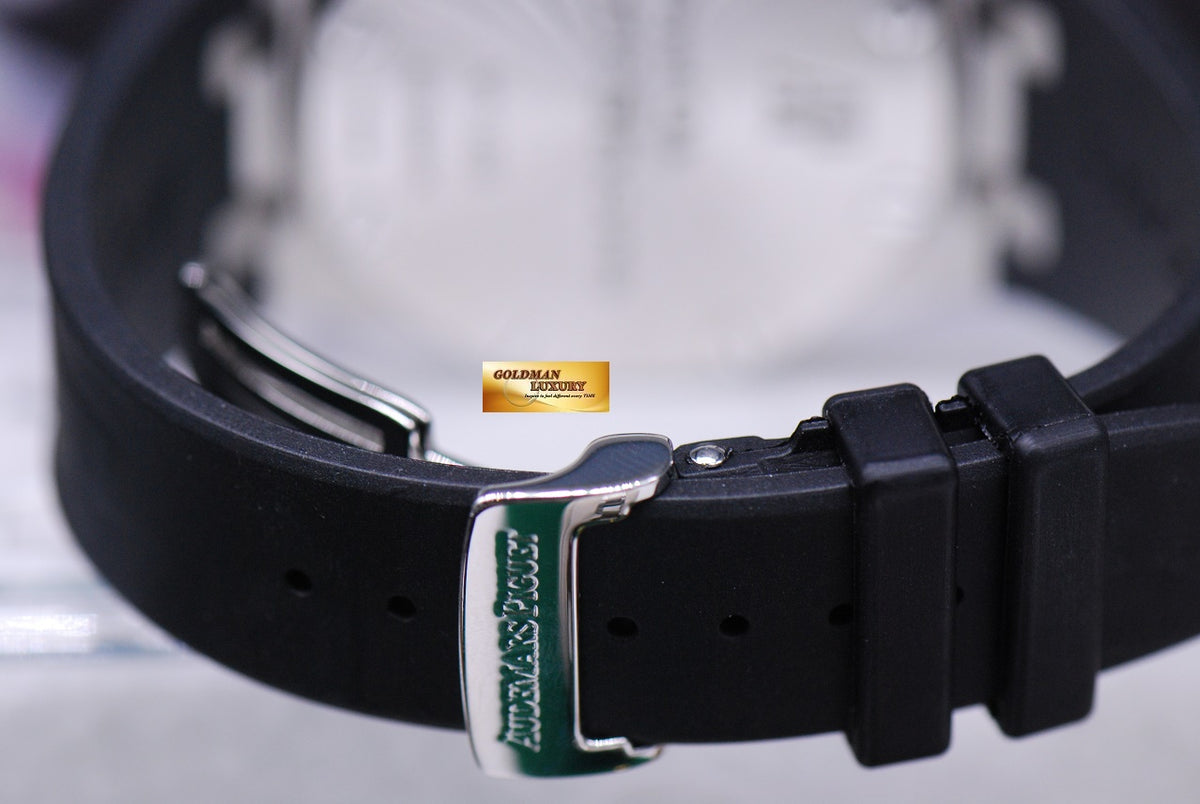 [SOLD] AUDEMARS PIGUET ROYAL OAK OFFSHORE BLACK THEME CHRONOGRAPH AUTOMATIC 26020ST (MINT)