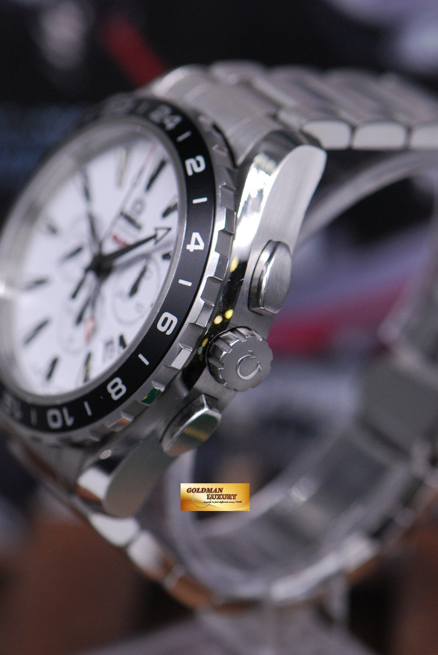 [SOLD] OMEGA SEAMASTER AQUA TERRA 150m CO-AXIAL GMT 44mm CHRONOGRAPH AUTOMATIC (NEAR MINT)