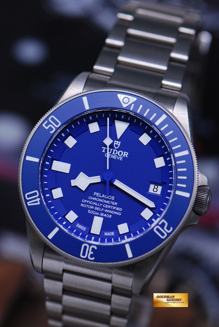 [SOLD] TUDOR PELAGOS TITANIUM 42mm IN-HOUSE MT5612 AUTOMATIC BLUE 25600T (MINT)