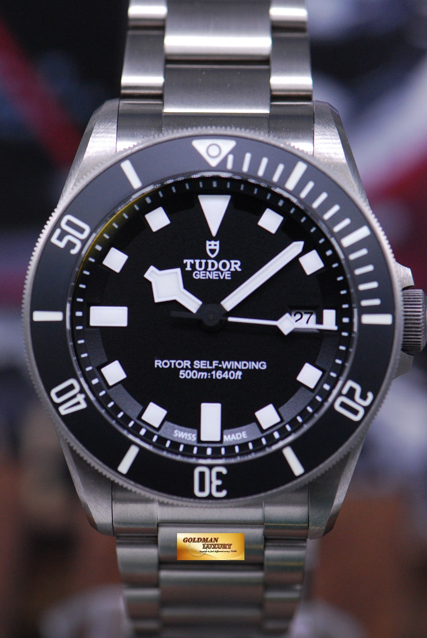 [SOLD] TUDOR PELAGOS TITANIUM 42mm ETA MVT AUTOMATIC BLACK 25500T (MINT)