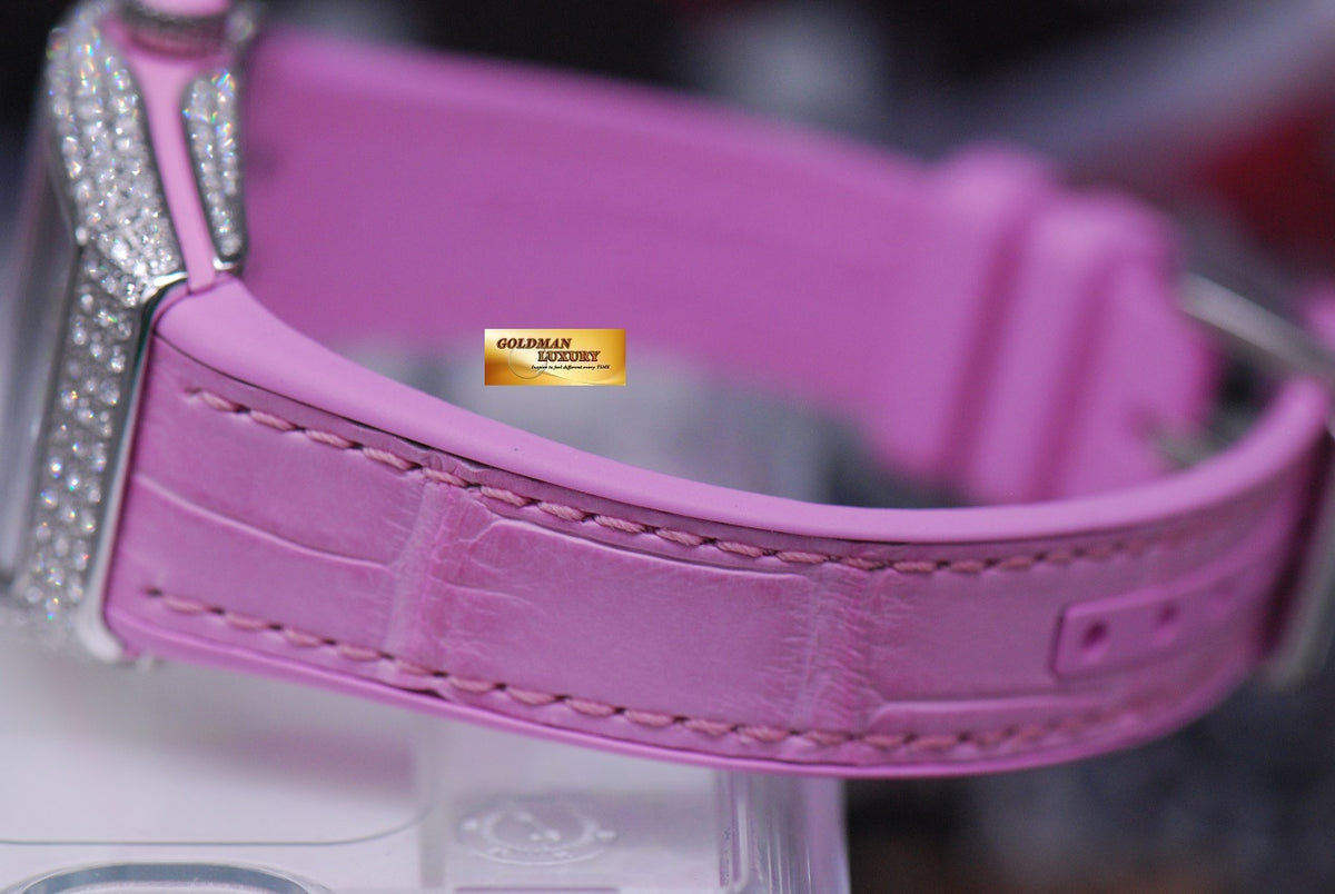 [SOLD] FRANCK MULLER VANGUARD LADIES 32mm CUSTOM DIAMOND COLOUR DREAM AUTOMATIC (NEW-UNWORN)