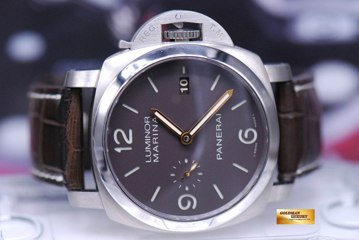 [SOLD] PANERAI LUMINOR MARINA 44mm TITANIUM 1950 CASE PAM 351 AUTOMATIC (NEAR MINT)