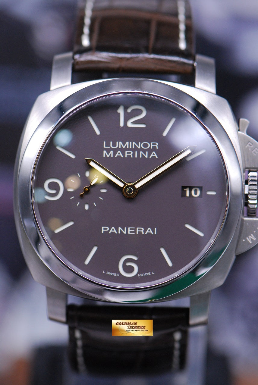 [SOLD] PANERAI LUMINOR MARINA 44mm TITANIUM 1950 CASE PAM 351 AUTOMATIC (NEAR MINT)