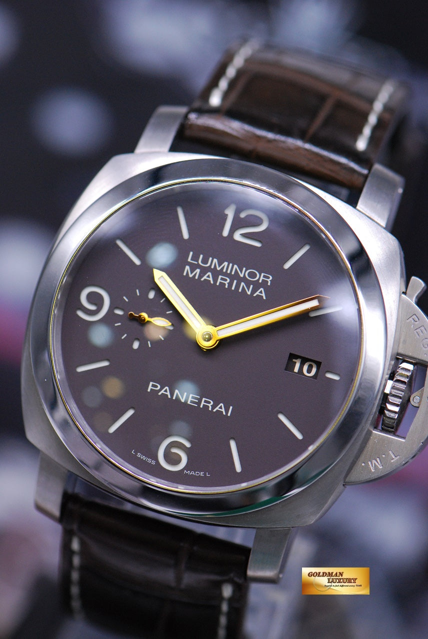 [SOLD] PANERAI LUMINOR MARINA 44mm TITANIUM 1950 CASE PAM 351 AUTOMATIC (NEAR MINT)