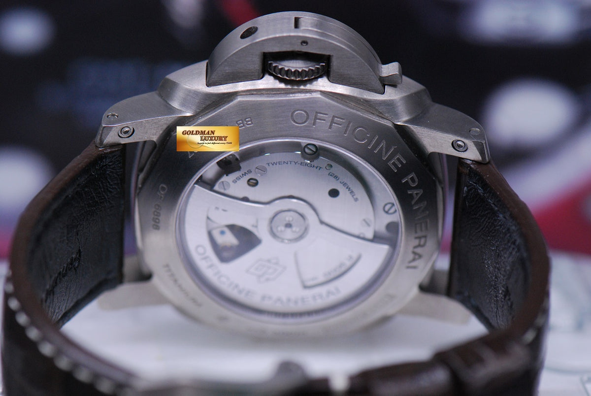 [SOLD] PANERAI LUMINOR MARINA 44mm TITANIUM 1950 CASE PAM 351 AUTOMATIC (NEAR MINT)