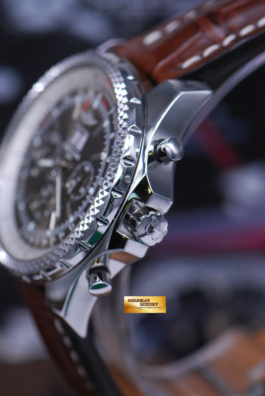 [SOLD] BREITLING BENTLEY 6.75 CHRONOGRAPH GREY DIAL 47mm AUTOMATIC A44362 (MINT)