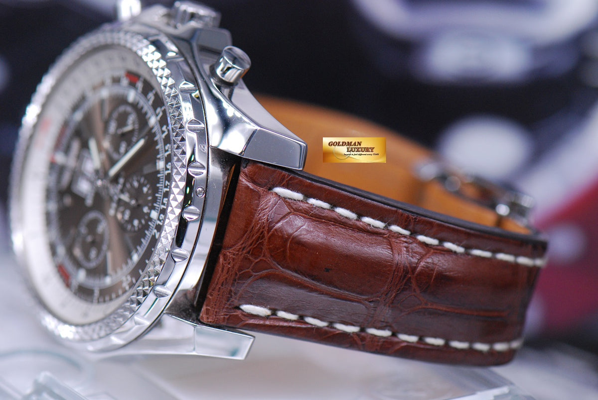 [SOLD] BREITLING BENTLEY 6.75 CHRONOGRAPH GREY DIAL 47mm AUTOMATIC A44362 (MINT)