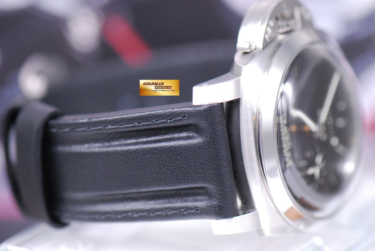 [SOLD] PANERAI LUMINOR GMT 8-DAYS AM/PM DIAL MANUAL WINDING PAM 233 (NOS)