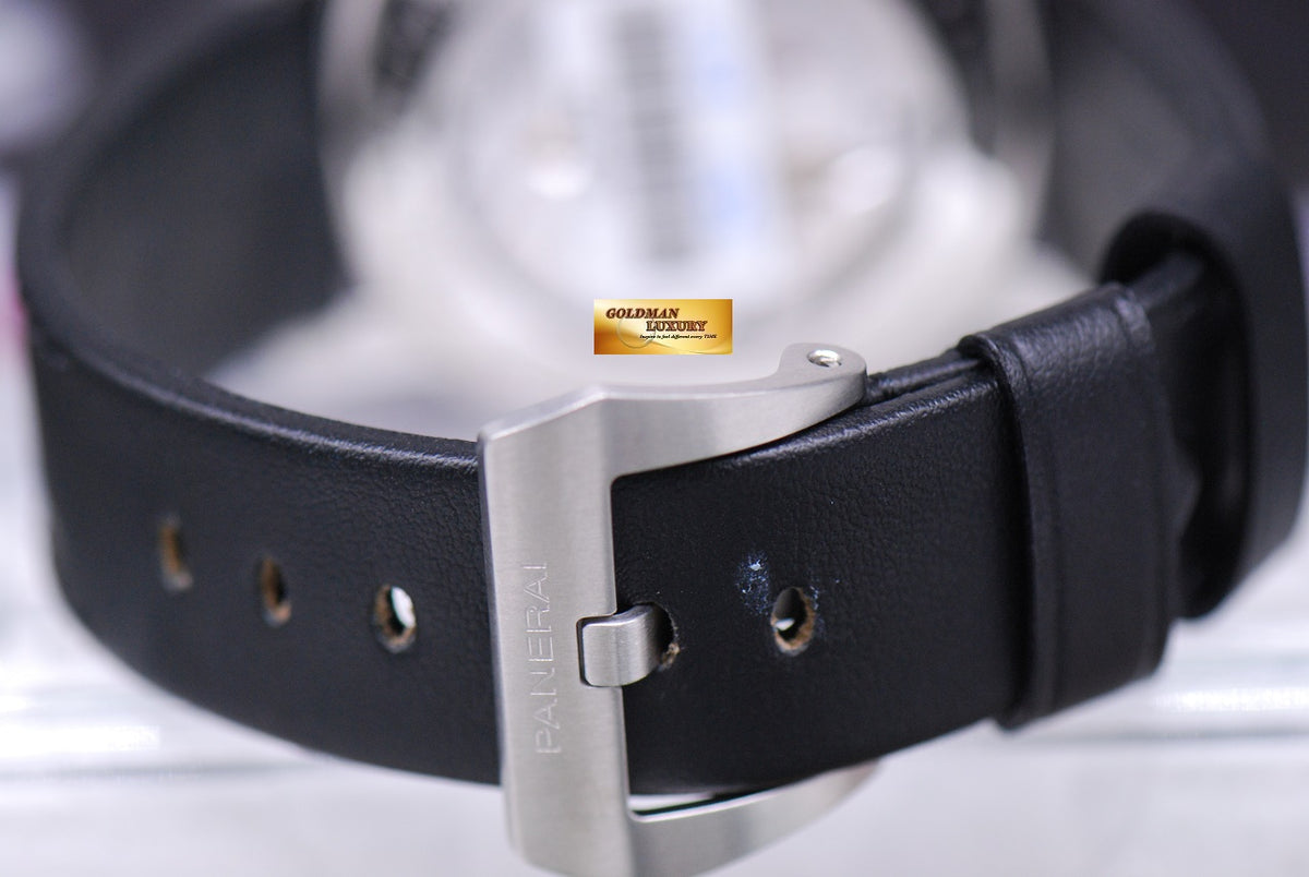 [SOLD] PANERAI LUMINOR GMT 8-DAYS AM/PM DIAL MANUAL WINDING PAM 233 (NOS)