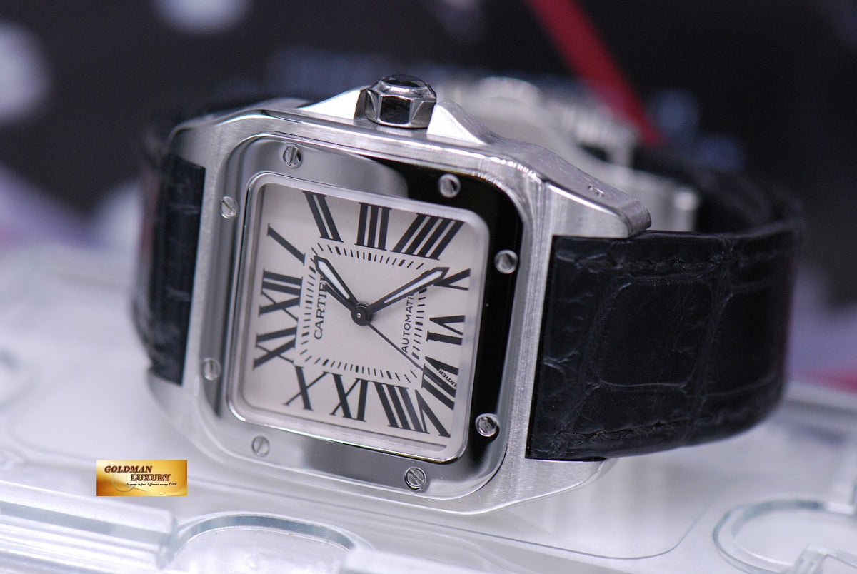 [SOLD] CARTIER SANTOS 100 MIDSIZE AUTOMATIC (NEAR MINT)