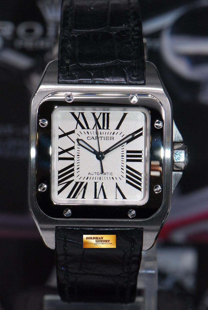 [SOLD] CARTIER SANTOS 100 MIDSIZE AUTOMATIC (NEAR MINT)