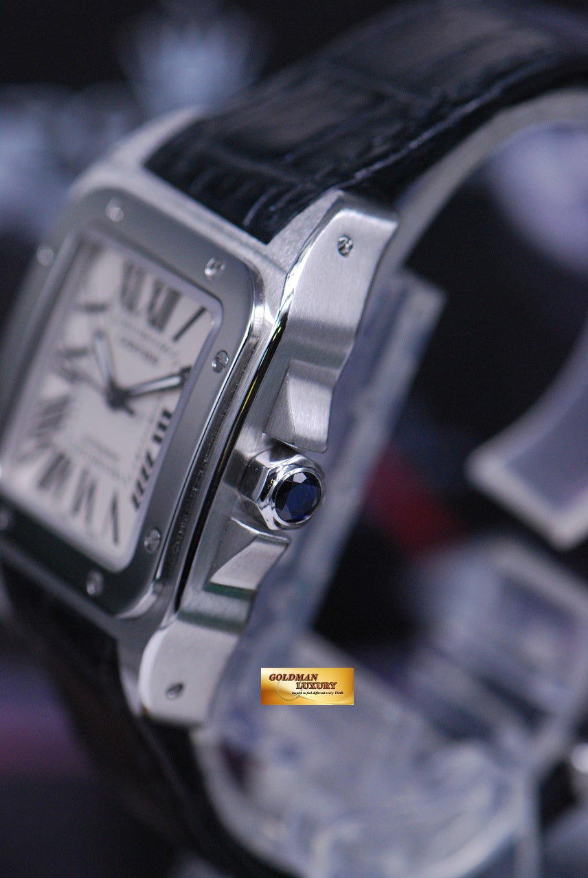 [SOLD] CARTIER SANTOS 100 MIDSIZE AUTOMATIC (NEAR MINT)