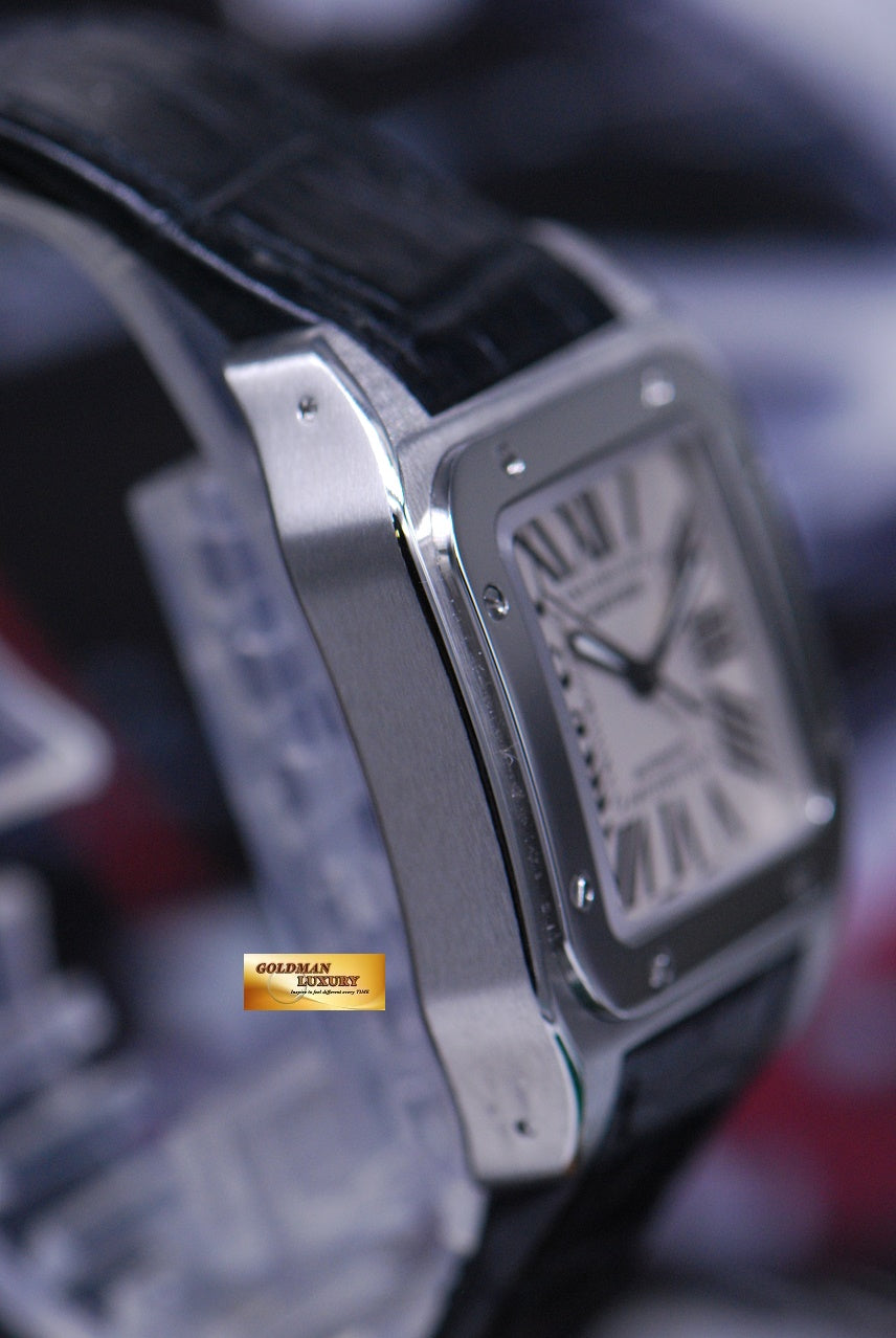 [SOLD] CARTIER SANTOS 100 MIDSIZE AUTOMATIC (NEAR MINT)