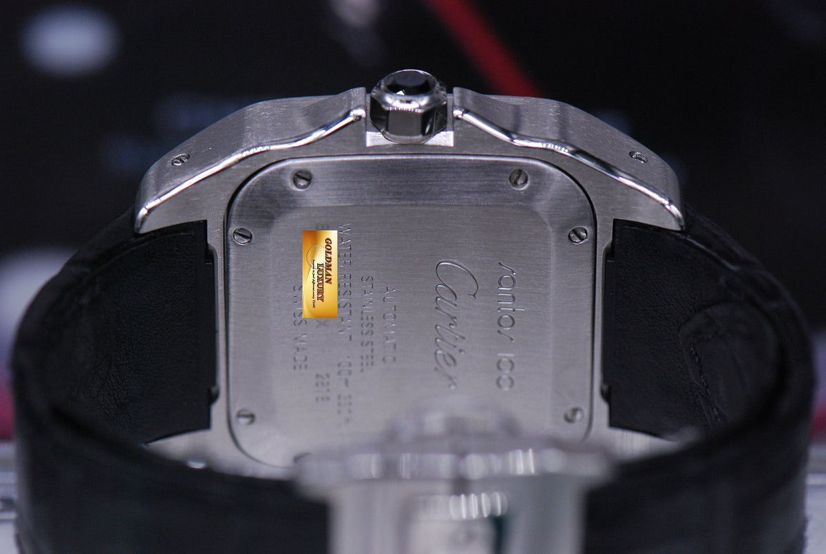 [SOLD] CARTIER SANTOS 100 MIDSIZE AUTOMATIC (NEAR MINT)