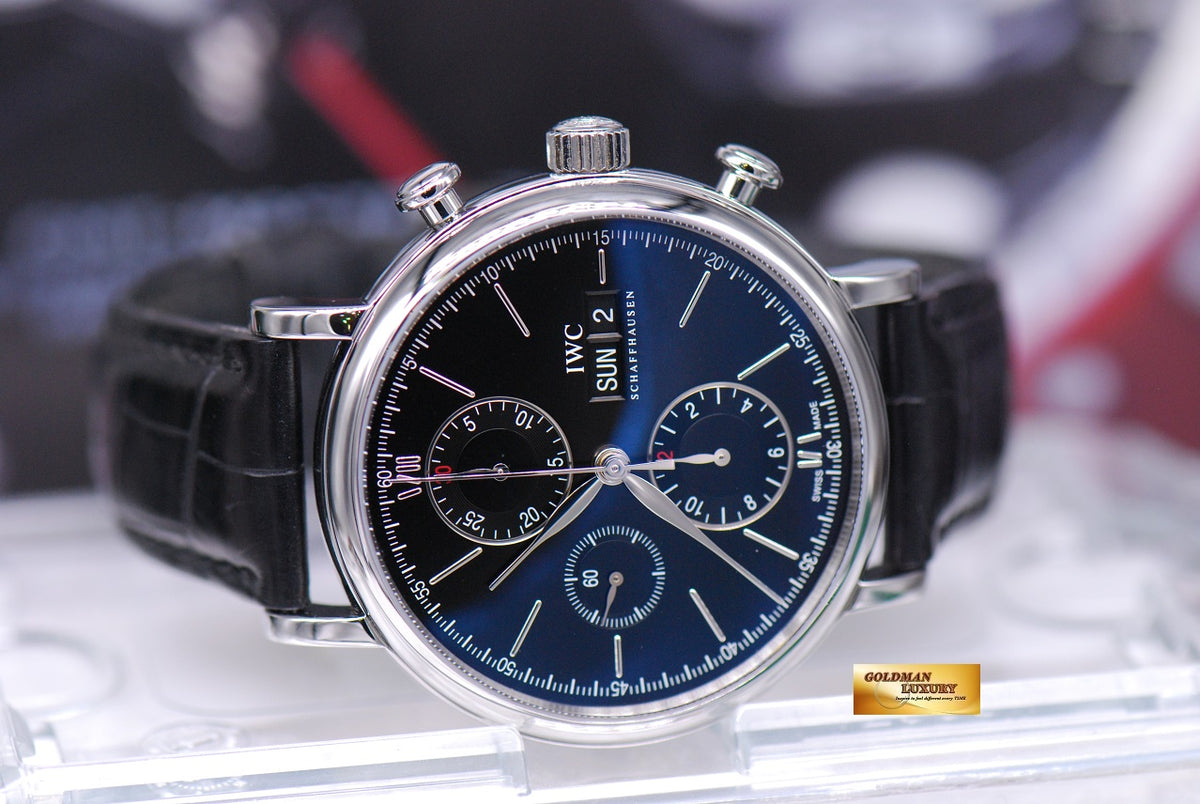 [SOLD] IWC PORTOFINO CHRONOGRAPH 41mm SS AUTOMATIC IW3910-08 (NEAR MINT)