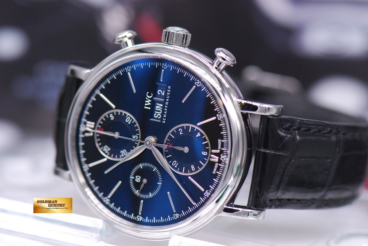 [SOLD] IWC PORTOFINO CHRONOGRAPH 41mm SS AUTOMATIC IW3910-08 (NEAR MINT)