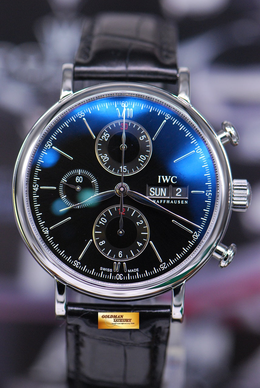 [SOLD] IWC PORTOFINO CHRONOGRAPH 41mm SS AUTOMATIC IW3910-08 (NEAR MINT)